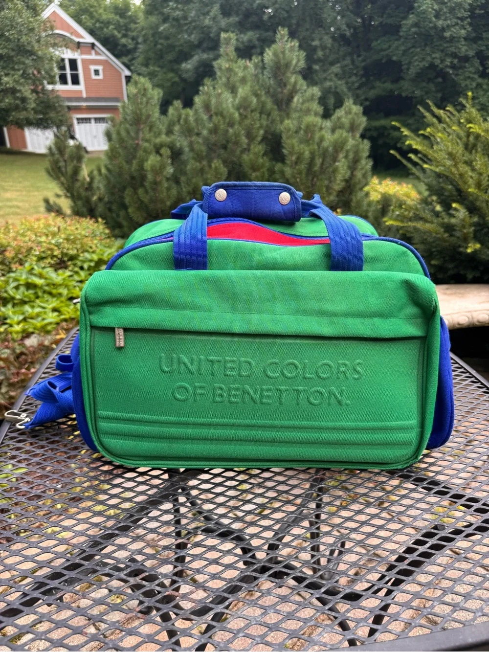 United Colors Of Benetton canvas duffel